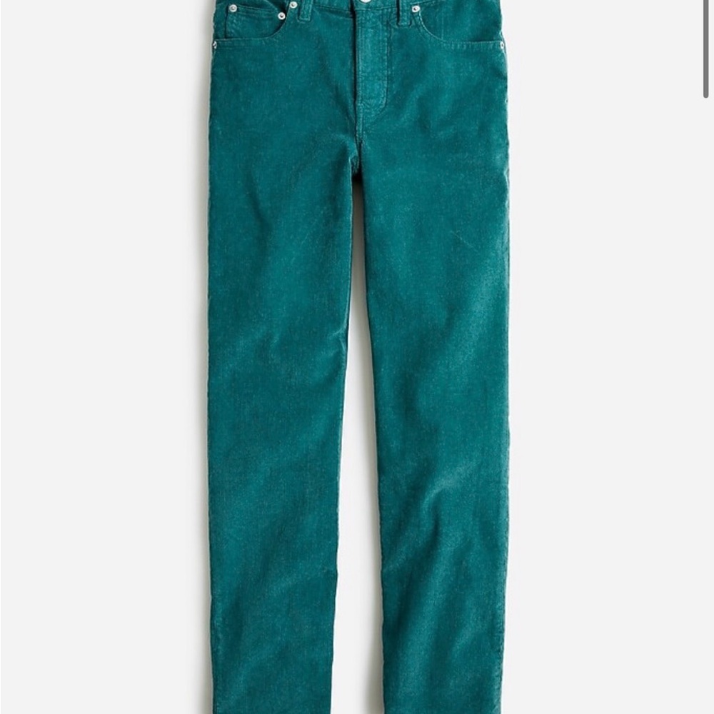 J. Crew 24 Petite Vintage slim-straight corduroy pant